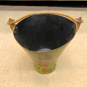 K78 2626 a indian accessory gift small hand painted pots inside