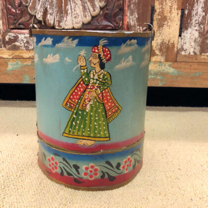 K78 2626 b indian accessory gift small hand painted pots main
