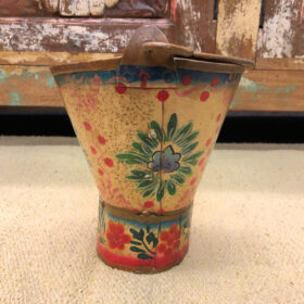 K78 2626 d indian accessory gift small hand painted pots right