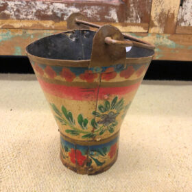 K78 2626 e indian accessory gift small hand painted pots right