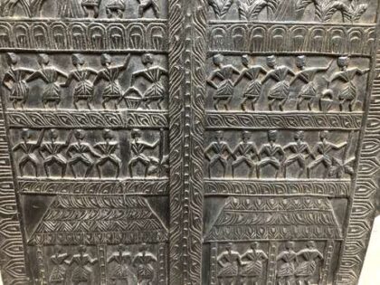 k78 2346 indian furniture large nagaland panel carvings