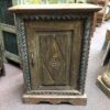k78 2516 indian furniture carved front cabinet diamond main