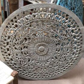 k78 vlg 102 indian furniture circular pale wall panel front