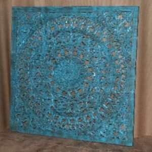 k78 vlg 106 indian furniture square blue wall panel factory 2