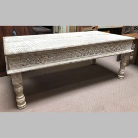 k78 2723 a indian furniture 4 sided carved edge table coffee main
