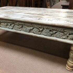 k78 2723 b indian furniture 4 sided carved edge table coffee right