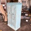 K79 2518 indian furniture medium turquoise cabinet main