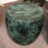 K79 2528 indian furniture hammered metal stool main