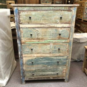 k79 2616 indian furniture pastel chest of drawers large shabby main