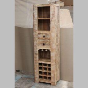 k79 2828 indian furniture pale wine storage bookcase mango slim factory