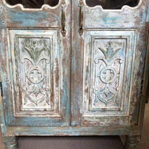 k79 2850 indian furniture pretty shabby cabinet midsize details doors