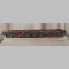 K79 2854 indian furniture carved lintel flowers factory