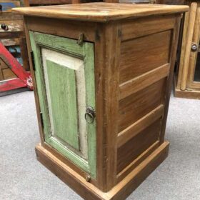 kh23 kh 115 gr indian furniture teak bedside cabinet table green right