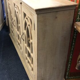 k79 2815 indian furniture pale gothic door sideboard right