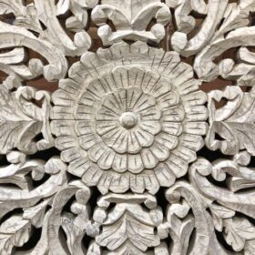 K79 2575 A indian accessory gift square carved light panel centre
