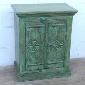kh24 159 b indian furniture carved cabinet green factory