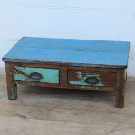 kh24 23 a indian furniture low table with 2 drawers factory