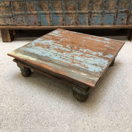 kh24 102 c indian furniture blue brown bajot table main
