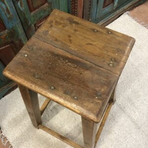kh24 115 indian furniture old bar stool top