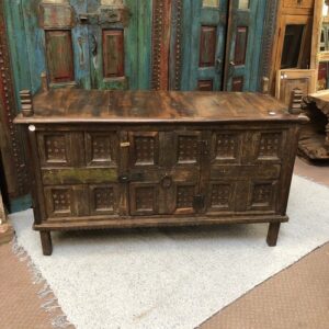 kh24 118 indian furniture unusual cabinet trunk front