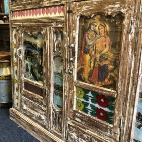 kh24 151 indian furniture amazing tiled sideboard close up