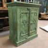 kh24 159 b indian furniture carved cabinet green main