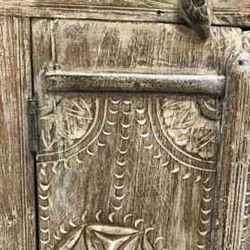 kh24 159 c indian furniture carved cabinet natural details