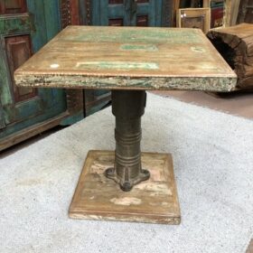 kh24 175 indian furniture square pump side table back