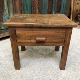 kh24 2 indian furniture mini teak table front