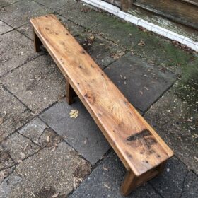 kh24 3 indian furniture old teak benches top