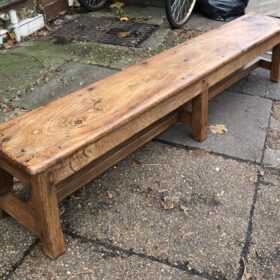 kh24 3 indian furniture old teak benches left