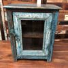 kh24 31 c indian furniture glass cabinet shabby blue main