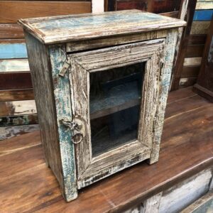kh24 31 h indian furniture shabby glass cabinet main