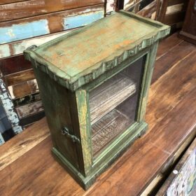 kh24 31 i indian furniture glass cabinet ribbed top top
