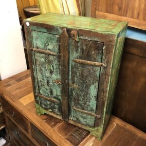 kh24 34 a indian furniture rustic cabinet green feet right