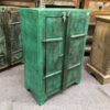 kh24 34 c indian furniture rustic cabinet dark green main