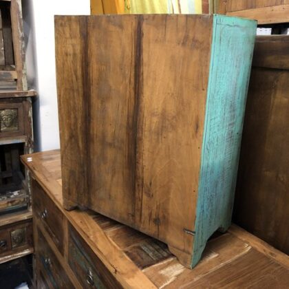 kh24 34 d indian furniture rustic cabinet green back