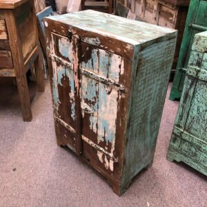 kh24 34 e indian furniture rustic cabinet shabby right