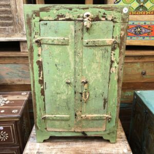 kh24 34 f indian furniture rustic cabinet green pink main