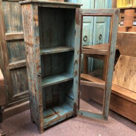kh24 36 a indian furniture slim tall cabinet open