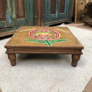 kh24 45 indian furniture bajot with paintings front