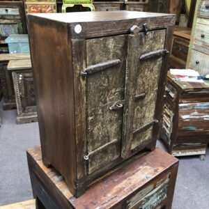 kh24 50 b indian furniture rustic wooden cabinet left