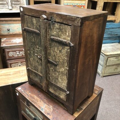 kh24 50 b indian furniture rustic wooden cabinet right