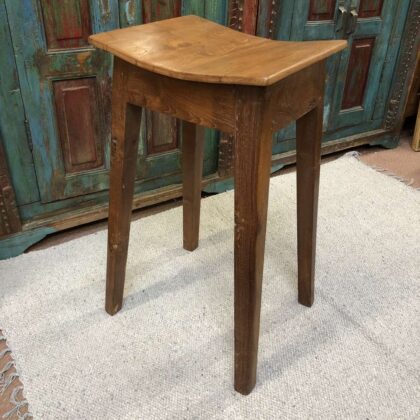 kh24 53 indian furniture slender teak stool main