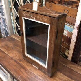 kh24 55 b indian furniture brown and cream cabinet right