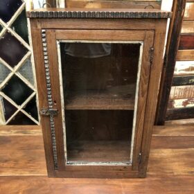 kh24 55 c indian furniture ribbed edge wall cabinet front