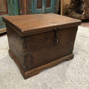 kh24 65 indian accessory gift small teak trunk main