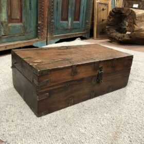 kh24 69 indian furniture vintage rectangular trunk main