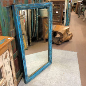 kh24 9 indian furniture attractive blue mirror main