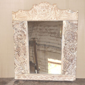 k80 7973 b indian furniture chunky carved mirror factory